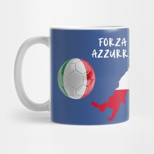 Italy soccer jersey italy football forza azzurri forza italia Mug